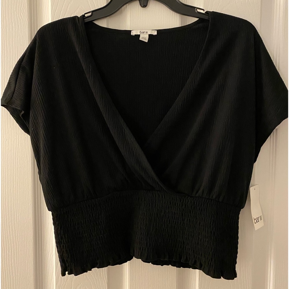 Bar 111 Black Crop top